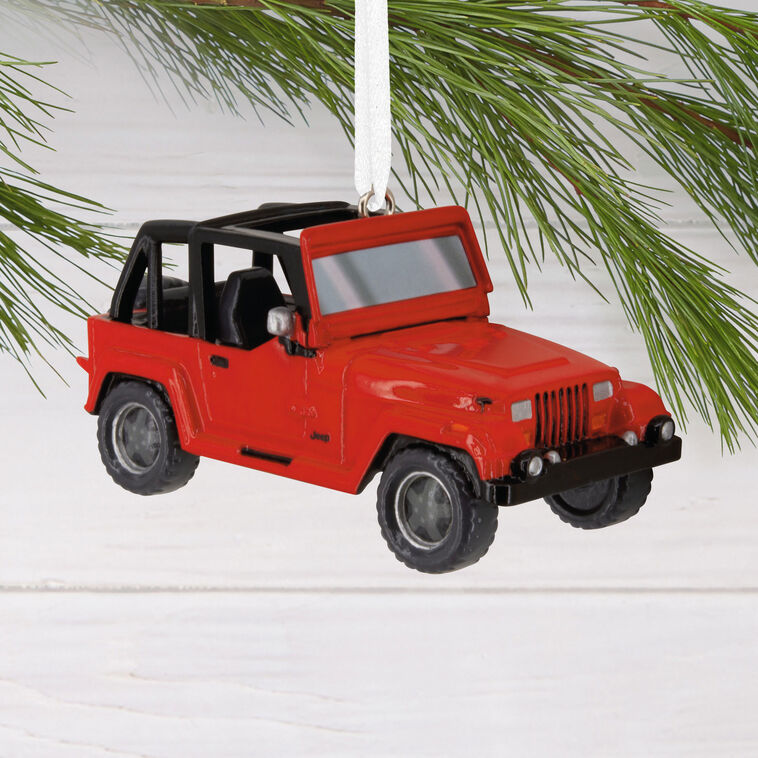  Red 1992 Jeep® Wrangler Hallmark Ornament