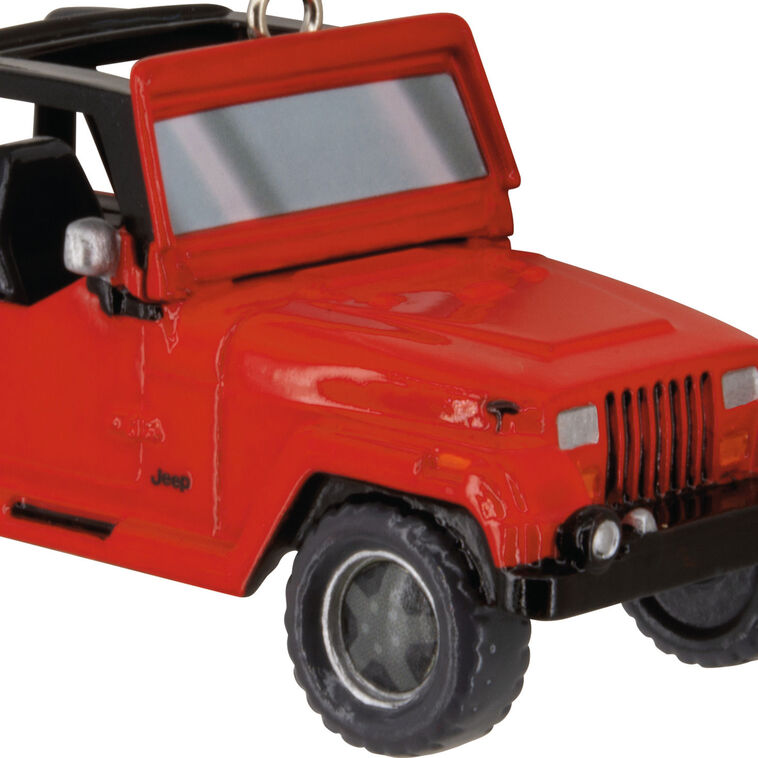  Red 1992 Jeep® Wrangler Hallmark Ornament