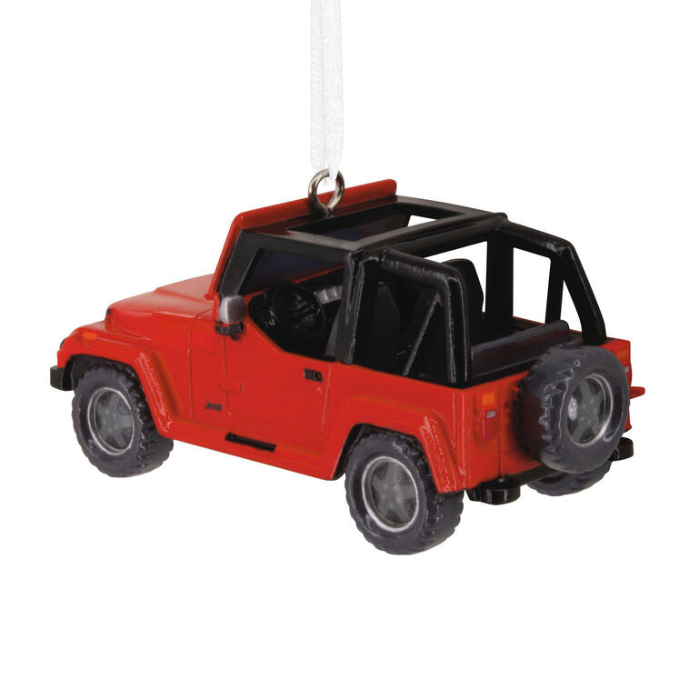  Red 1992 Jeep® Wrangler Hallmark Ornament