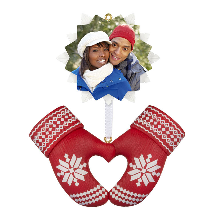 Hallmark Merry Mittens Personalized Ornament, Custom Photo