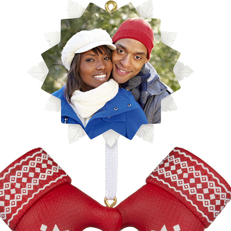 Hallmark Merry Mittens Personalized Ornament, Custom Photo