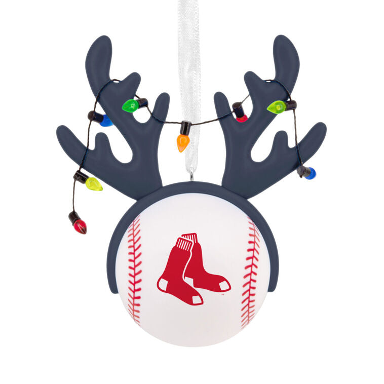  MLB Boston Red Sox™ Reindeer Baseball Hallmark Ornament