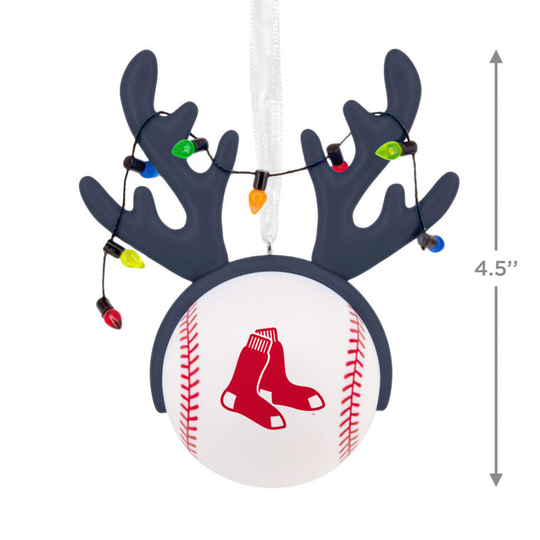  MLB Boston Red Sox™ Reindeer Baseball Hallmark Ornament