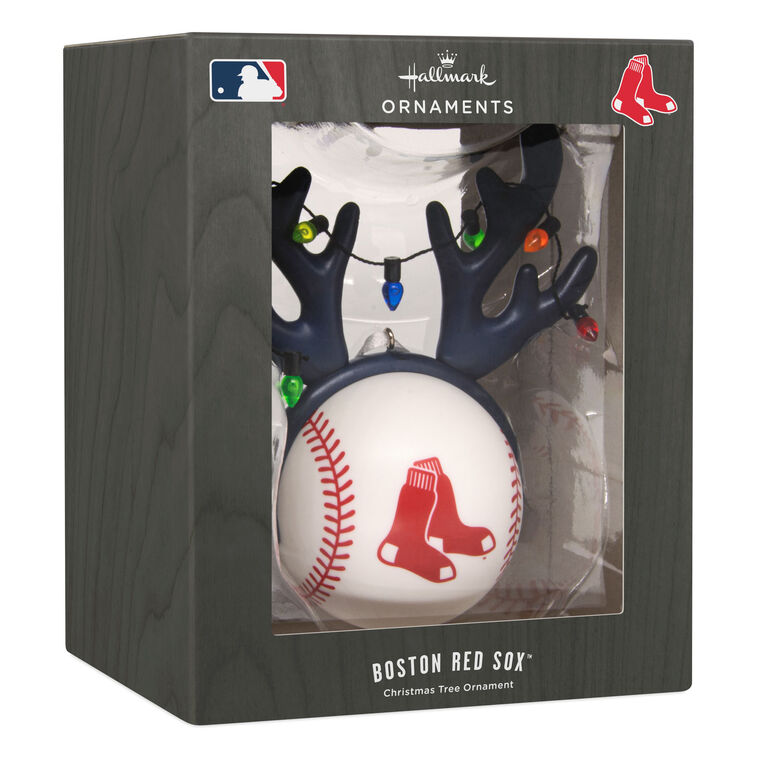  MLB Boston Red Sox™ Reindeer Baseball Hallmark Ornament