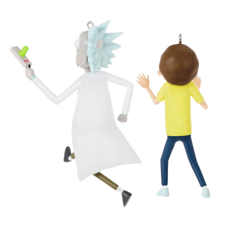 Hallmark Rick And Morty Just Don't Think About It, Morty! Ornaments, Set Of 2