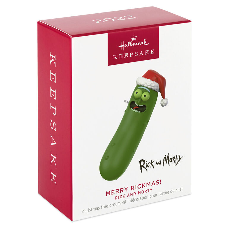 Hallmark Rick And Morty Merry Rickmas! Ornament