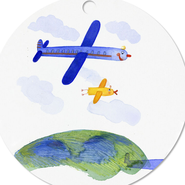 Hallmark Design-Your-Own Round Metal Personalized Ornament, Custom Photo