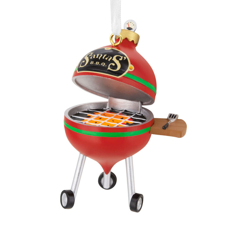  Santa's BBQ Grill Hallmark Ornament