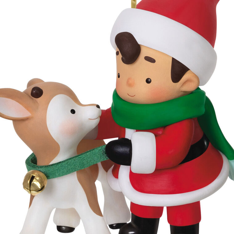 Hallmark Young Santa Ornament