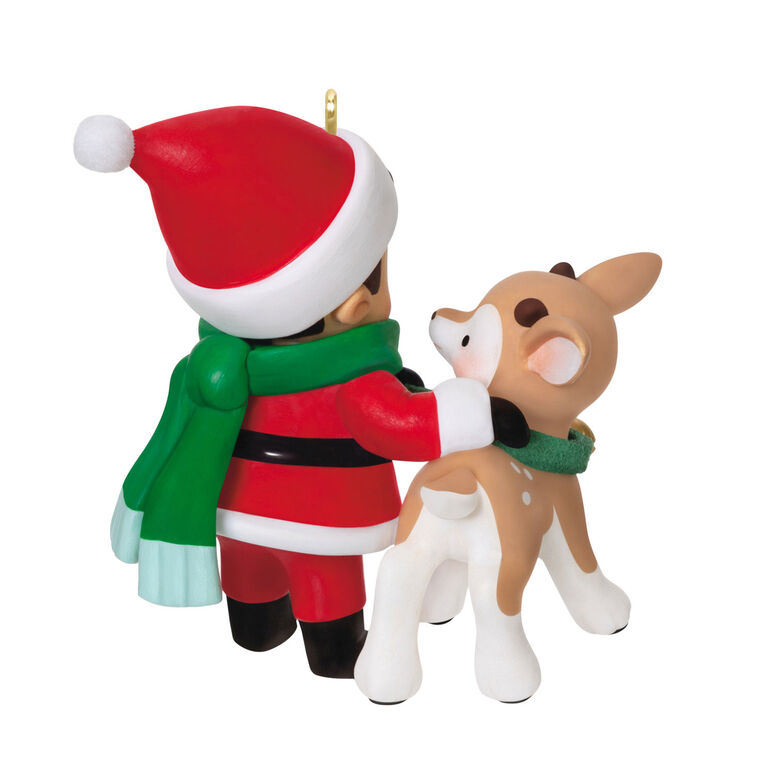 Hallmark Young Santa Ornament