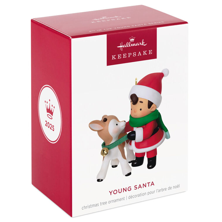 Hallmark Young Santa Ornament