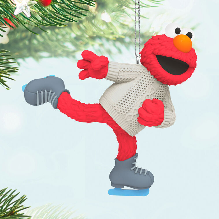 Hallmark Sesame Street® Skating With Elmo Ornament
