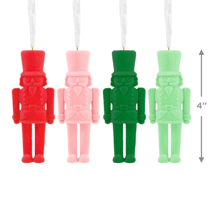  Nutcracker Hallmark Ornaments, Set Of 4