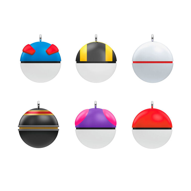 Hallmark Mini Pokémon Poké Balls Ornaments, Set Of 6