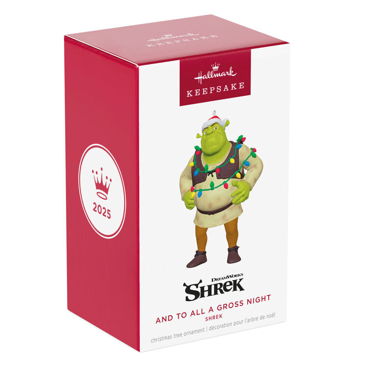 Hallmark Shrek And To All A Gross Night Ornament