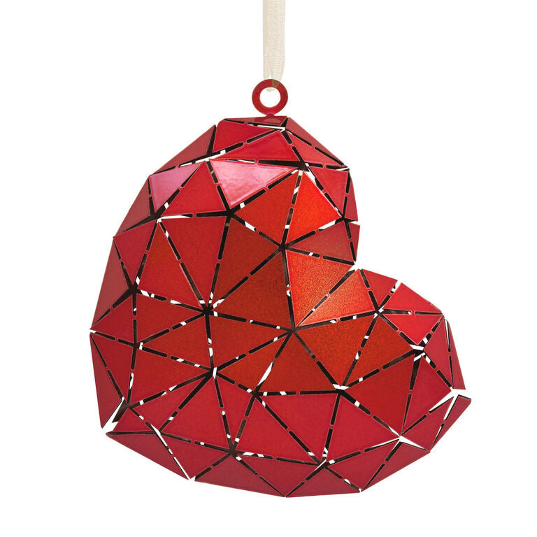  Signature Heart Metal Hallmark Ornament