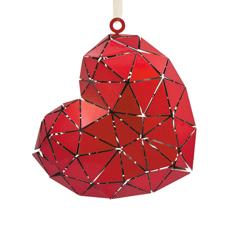  Signature Heart Metal Hallmark Ornament