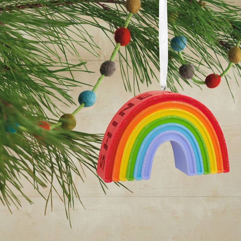  Signature Rainbow Hallmark Ornament