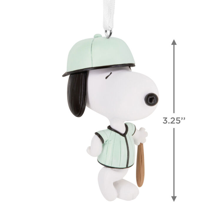  Peanuts® Snoopy Baseball Player Hallmark Ornament