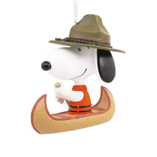  Peanuts® Snoopy In Canoe Hallmark Ornament