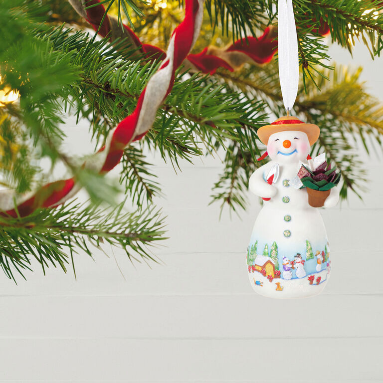 Hallmark Snowtop Lodge Terran S. Gardner Porcelain Ornament