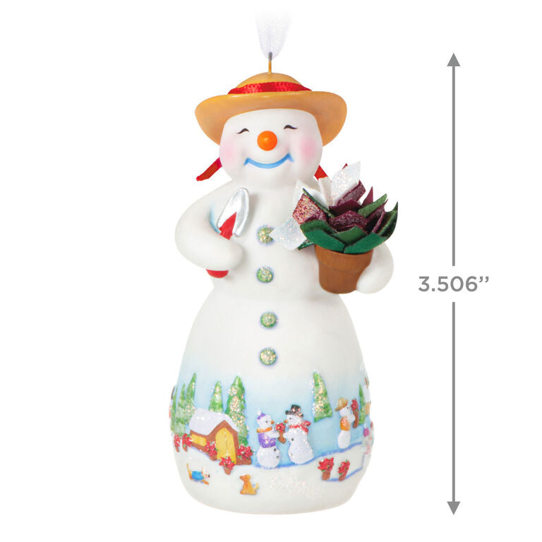 Hallmark Snowtop Lodge Terran S. Gardner Porcelain Ornament