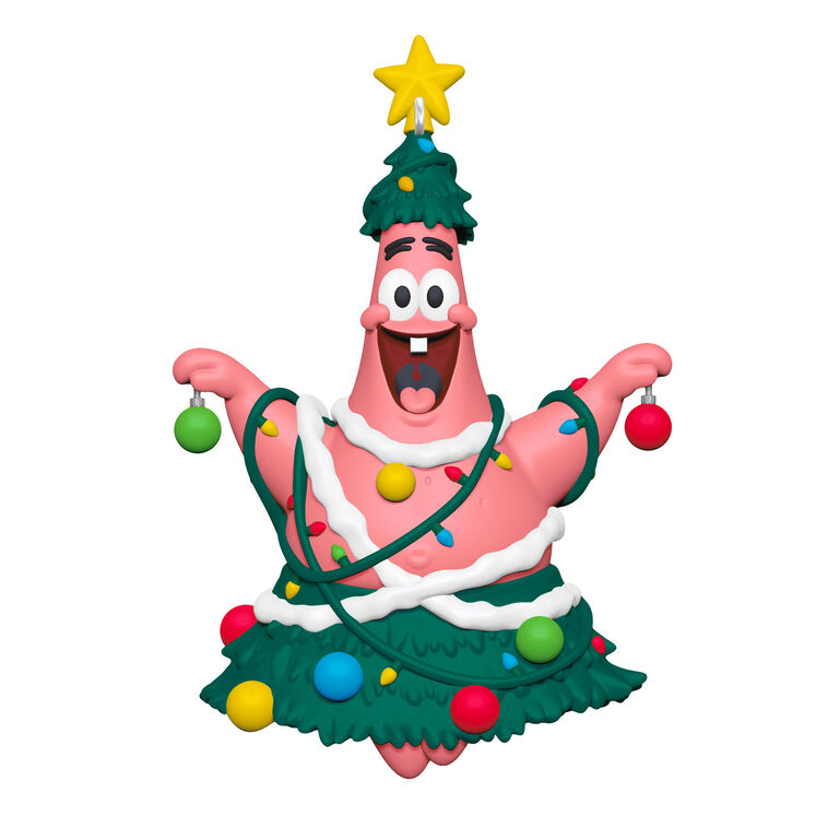 Hallmark Nickelodeon SpongeBob SquarePants O Patrick Tree! Ornament