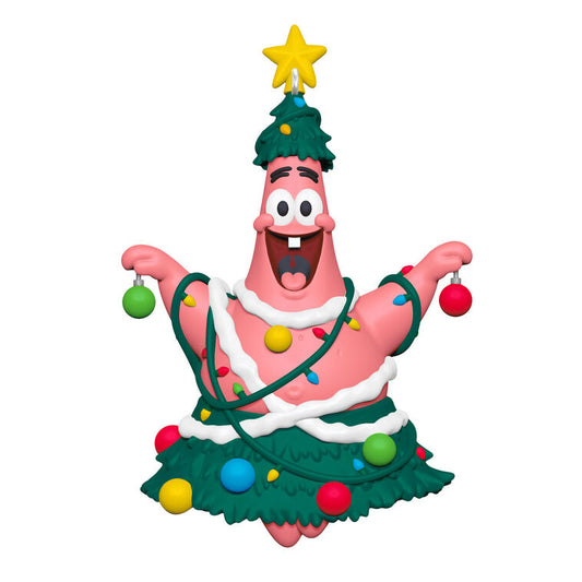 Hallmark Nickelodeon SpongeBob SquarePants O Patrick Tree! Ornament