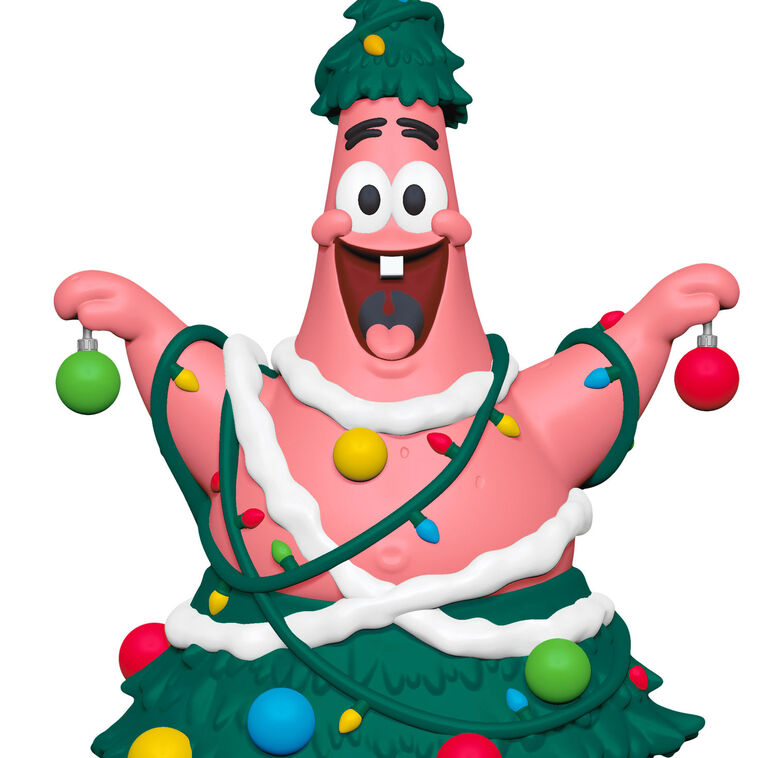 Hallmark Nickelodeon SpongeBob SquarePants O Patrick Tree! Ornament