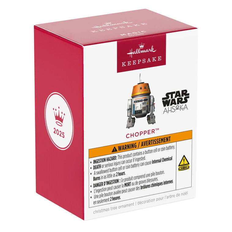 Hallmark Star Wars: Ahsoka™ Chopper™ Ornament With Sound