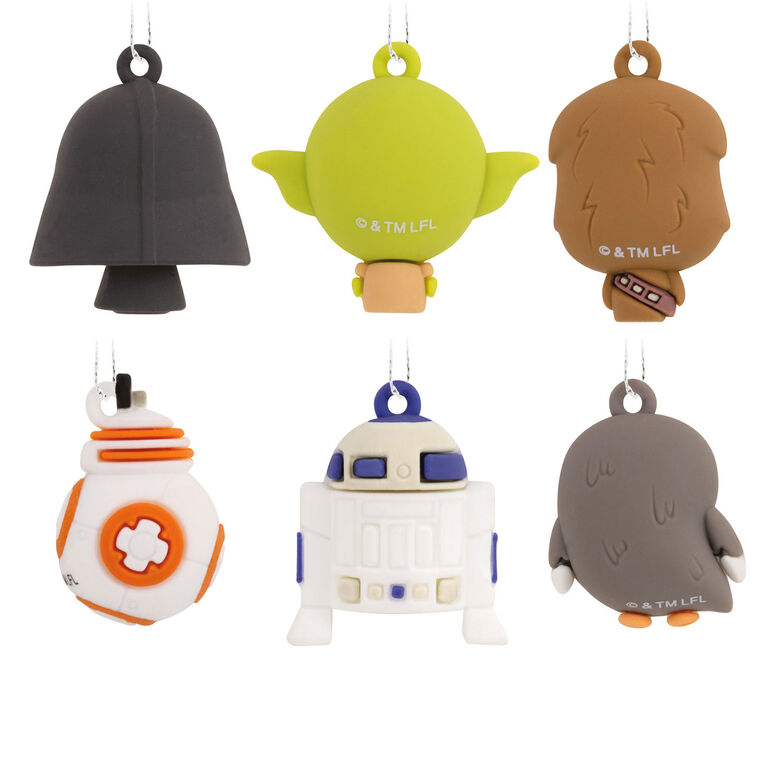  Mini Star Wars™ Shatterproof Hallmark Ornaments, Set Of 6