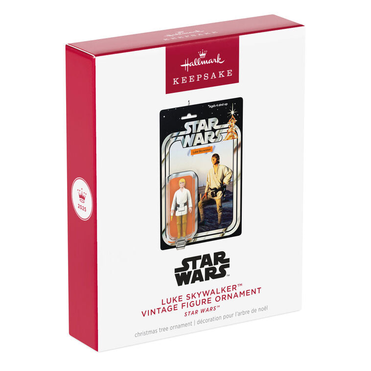 Hallmark Star Wars™ Luke Skywalker™ Vintage Figure Ornament