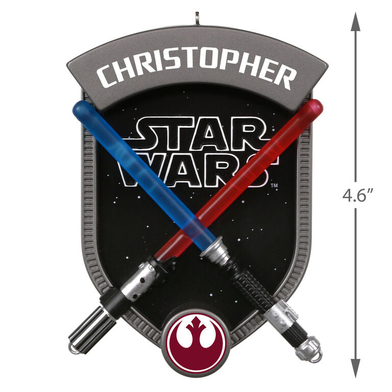 Hallmark Star Wars™ Choose Your Destiny Personalized Ornament, Rebel Alliance