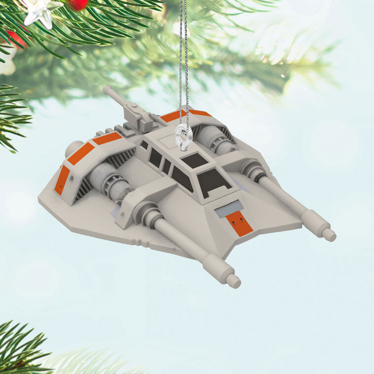 Hallmark Mini Star Wars: The Empire Strikes Back™ Rebel Snowspeeder™ Ornament, 0.25"