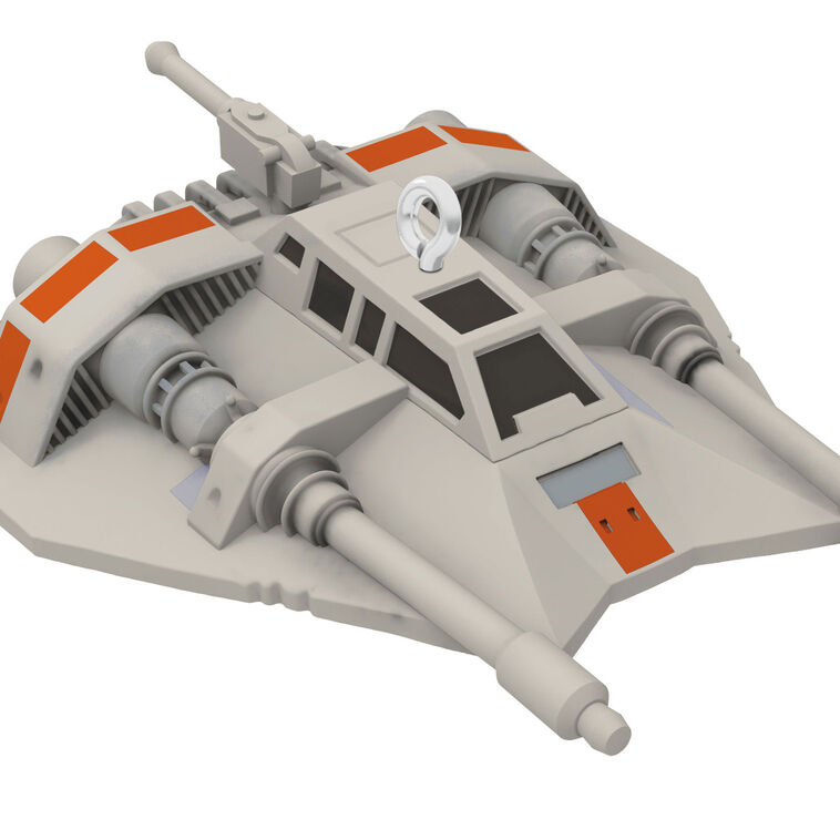 Hallmark Mini Star Wars: The Empire Strikes Back™ Rebel Snowspeeder™ Ornament, 0.25"