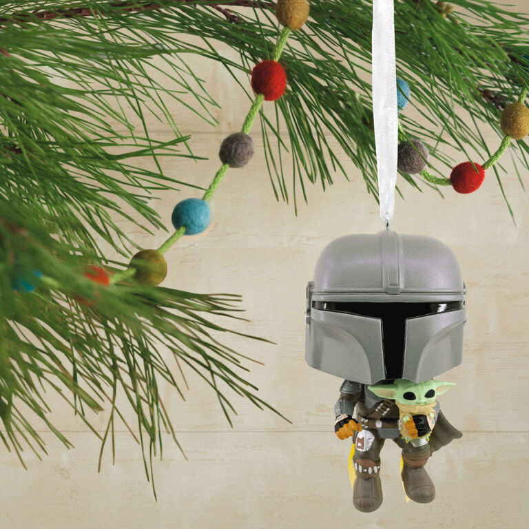  Star Wars The Mandalorian™ With Grogu™ Funko POP!® Hallmark Ornament