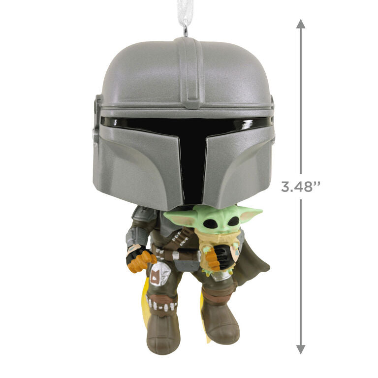  Star Wars The Mandalorian™ With Grogu™ Funko POP!® Hallmark Ornament