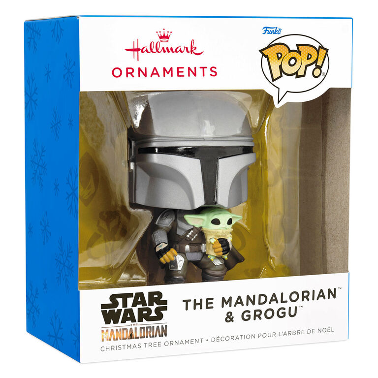  Star Wars The Mandalorian™ With Grogu™ Funko POP!® Hallmark Ornament