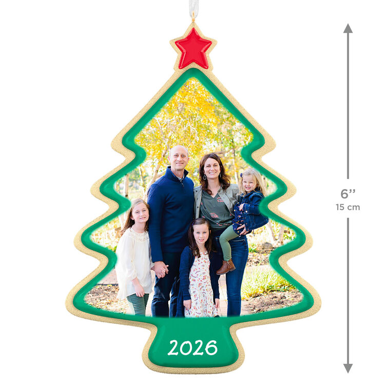 Hallmark Sweet Memories Sugar Cookie Tree Personalized Ornament, Custom Full Photo And Text