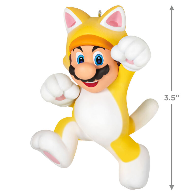 Hallmark Nintendo Super Mario™ Powered Up With Mario Cat Ornament