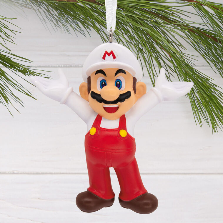  Nintendo Super Mario™ Fire Mario Hallmark Ornament
