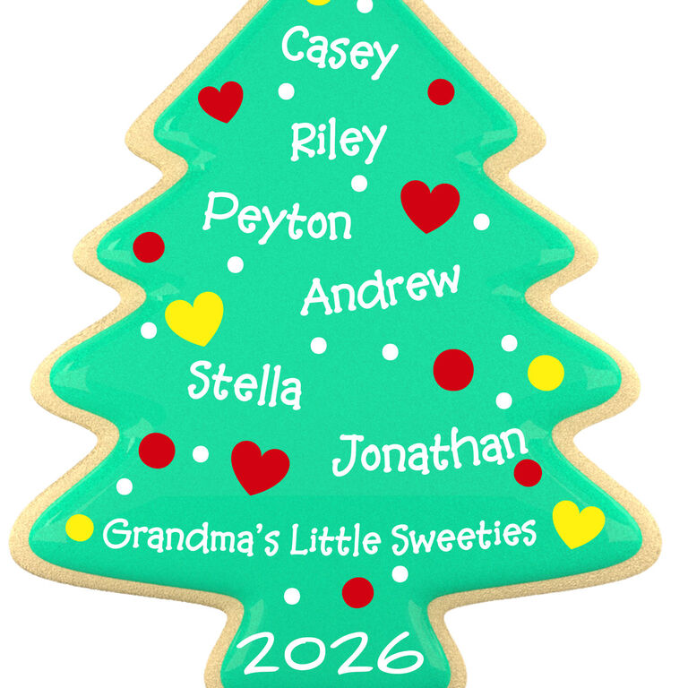 Hallmark Sweet Memories Cookie Tree Personalized Ornament