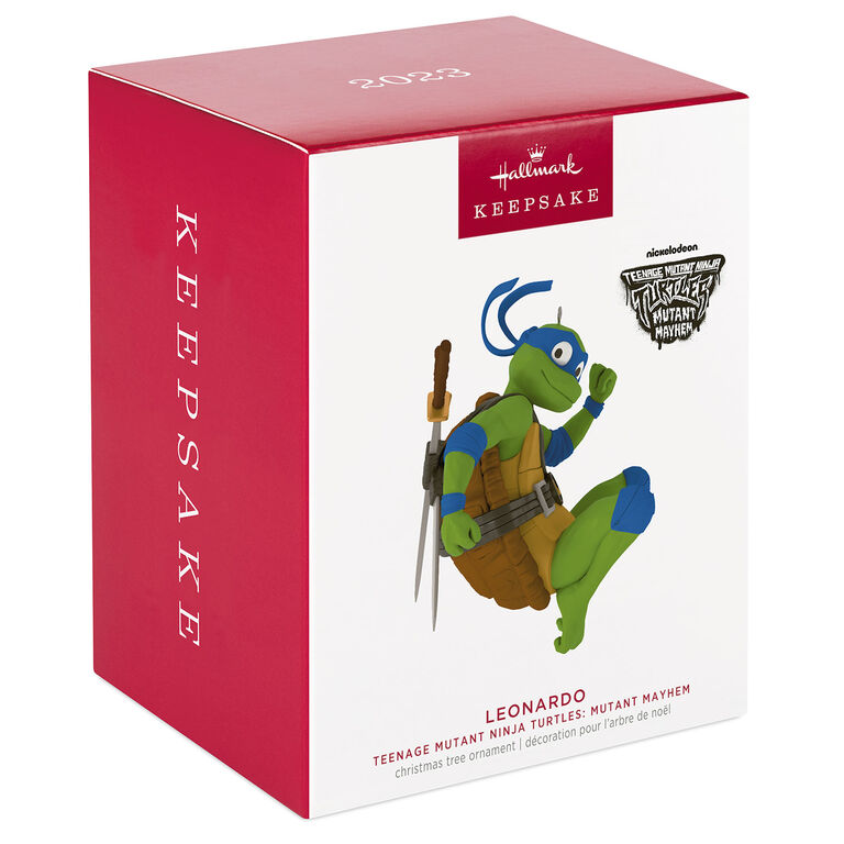 Hallmark Teenage Mutant Ninja Turtles: Mutant Mayhem Leonardo Ornament