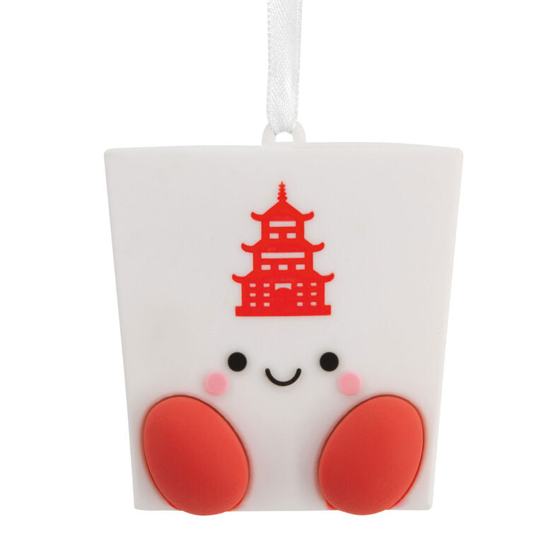  Better Together Takeout Box And Fortune Cookie Magnetic Hallmark Ornaments, Set Of 2