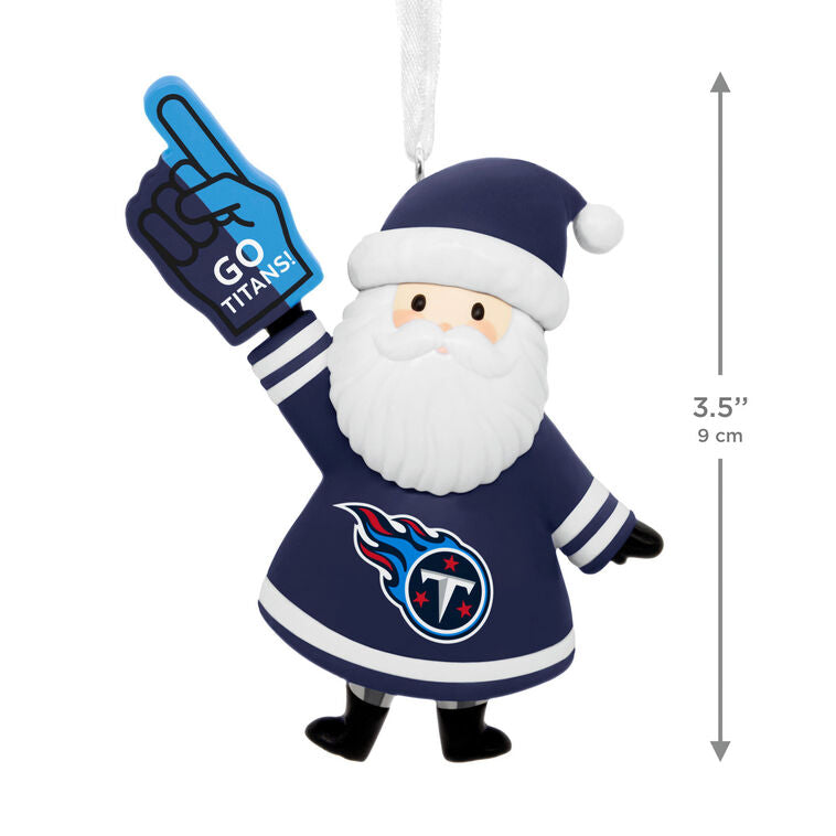 NFL Tennessee Titans Santa Fan Hallmark Ornament