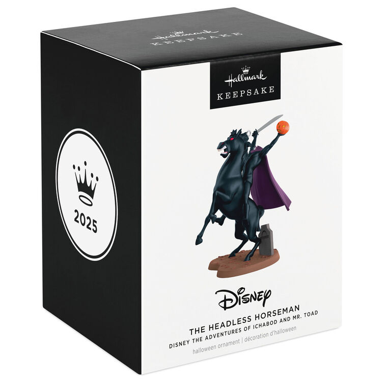 Hallmark Disney The Adventures Of Ichabod And Mr. Toad The Headless Horseman Ornament