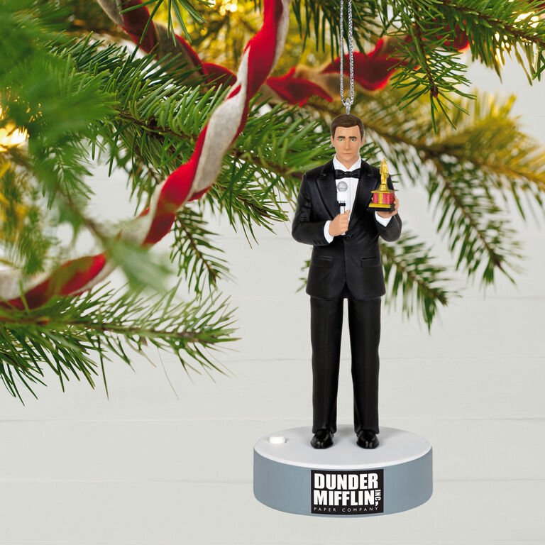 Hallmark The Office Dundie Winner! Ornament With Sound