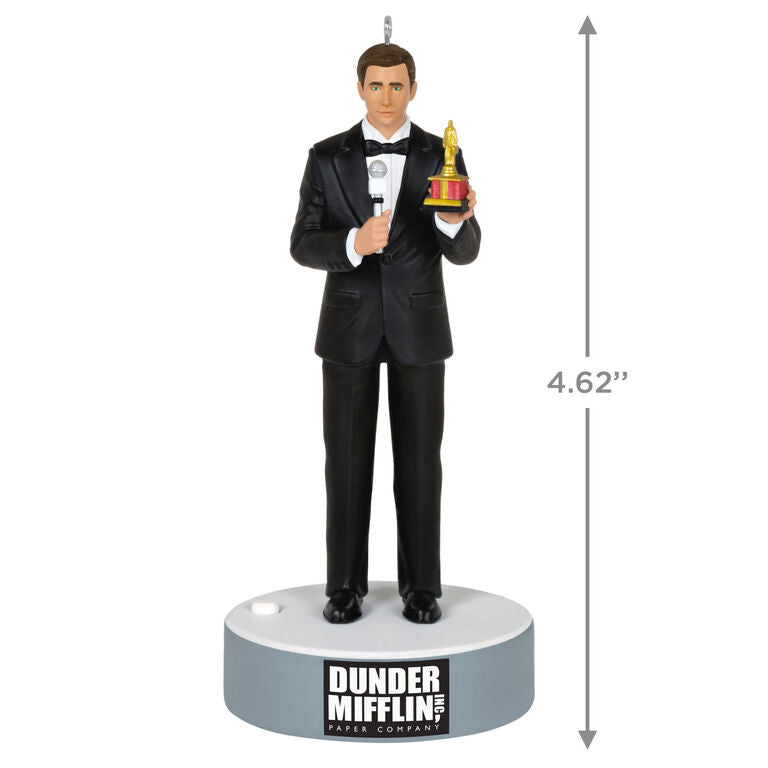 Hallmark The Office Dundie Winner! Ornament With Sound