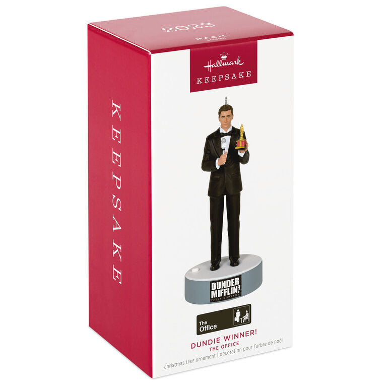Hallmark The Office Dundie Winner! Ornament With Sound