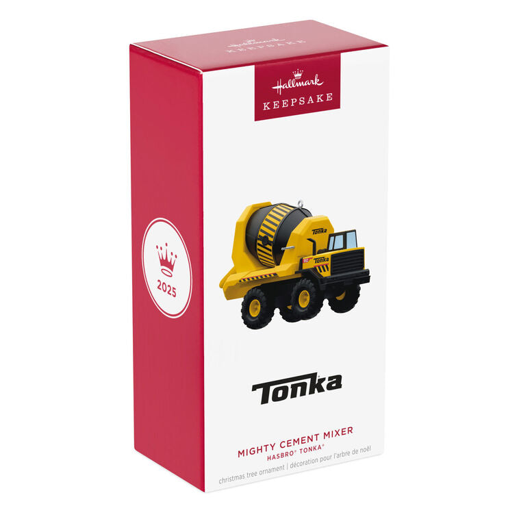 Hallmark Hasbro® Tonka® Mighty Cement Mixer Ornament